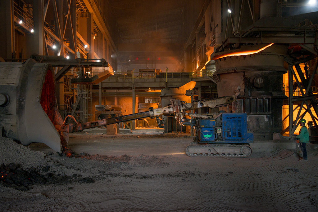 Refractory Tear-Out